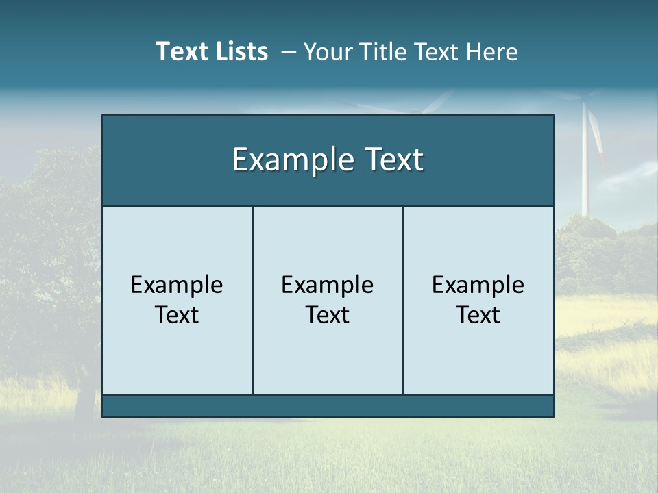 Rotor Electric Field PowerPoint Template