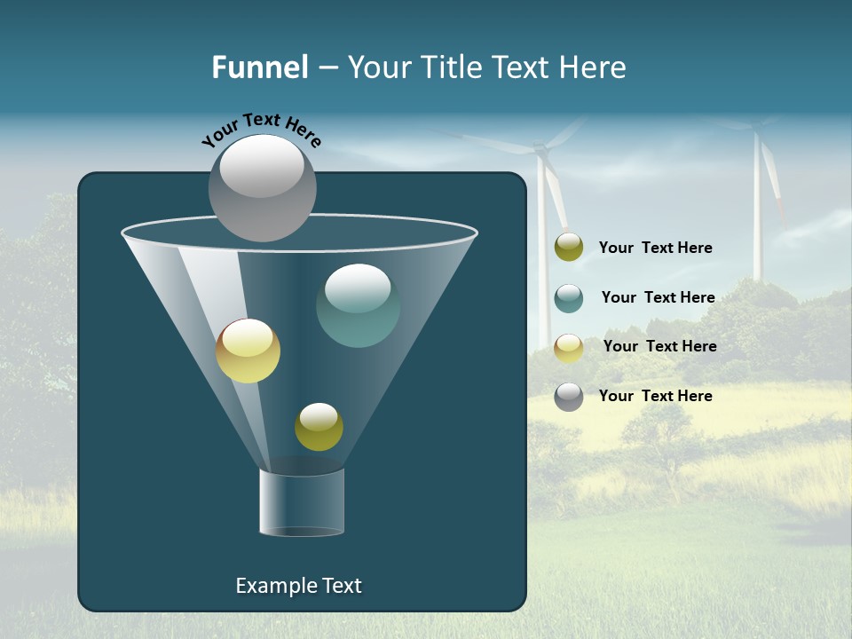 Rotor Electric Field PowerPoint Template