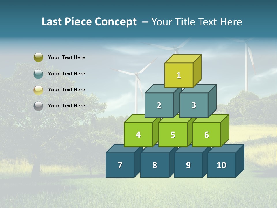Rotor Electric Field PowerPoint Template