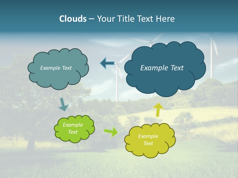 Rotor Electric Field PowerPoint Template