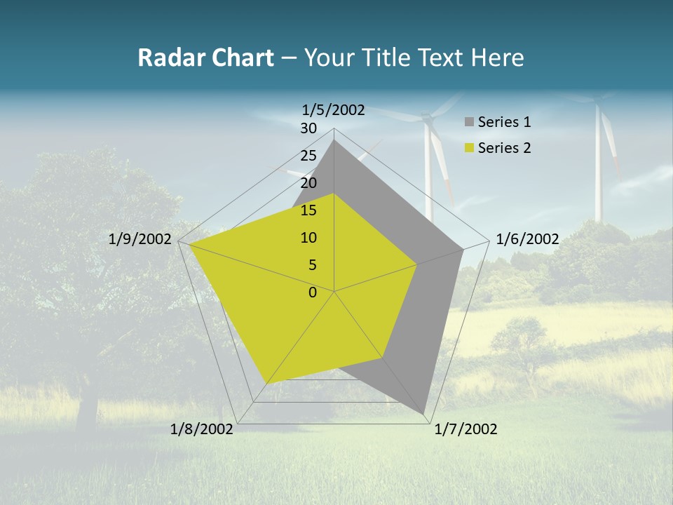 Rotor Electric Field PowerPoint Template