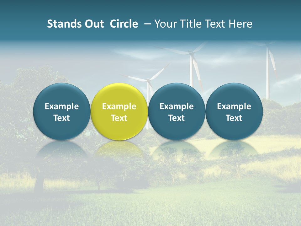 Rotor Electric Field PowerPoint Template