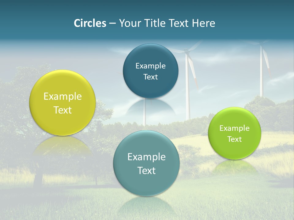 Rotor Electric Field PowerPoint Template