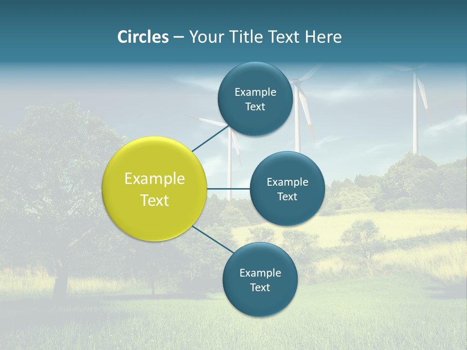 Rotor Electric Field PowerPoint Template
