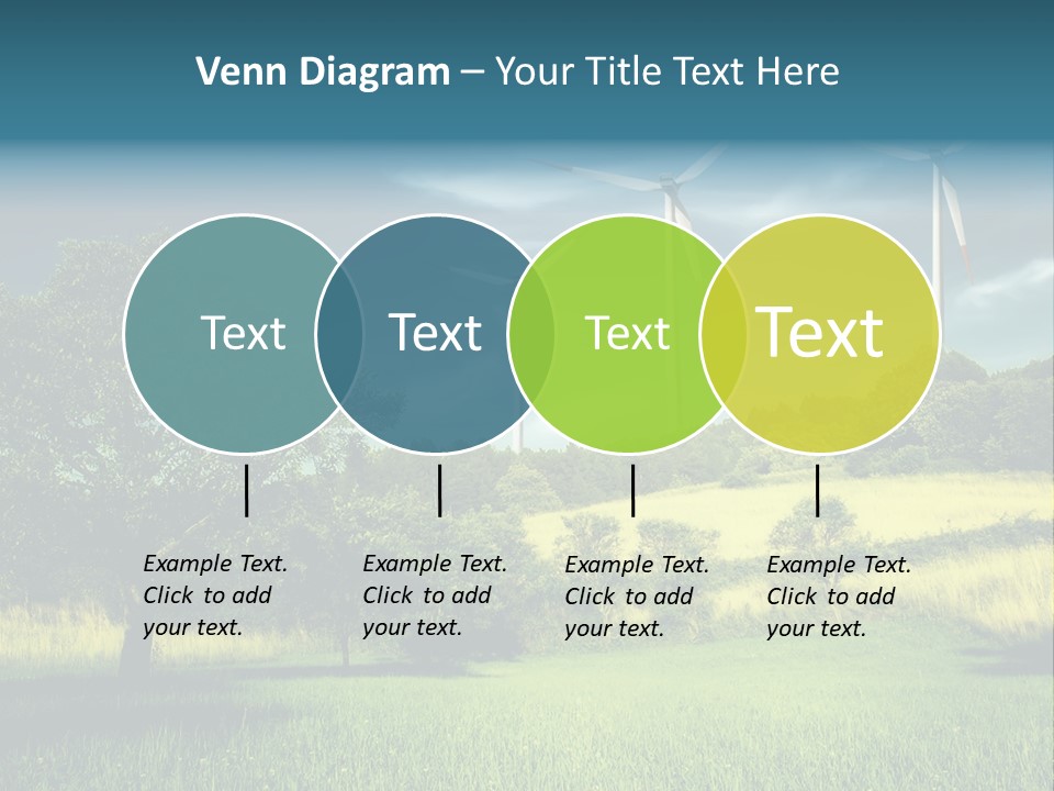 Rotor Electric Field PowerPoint Template