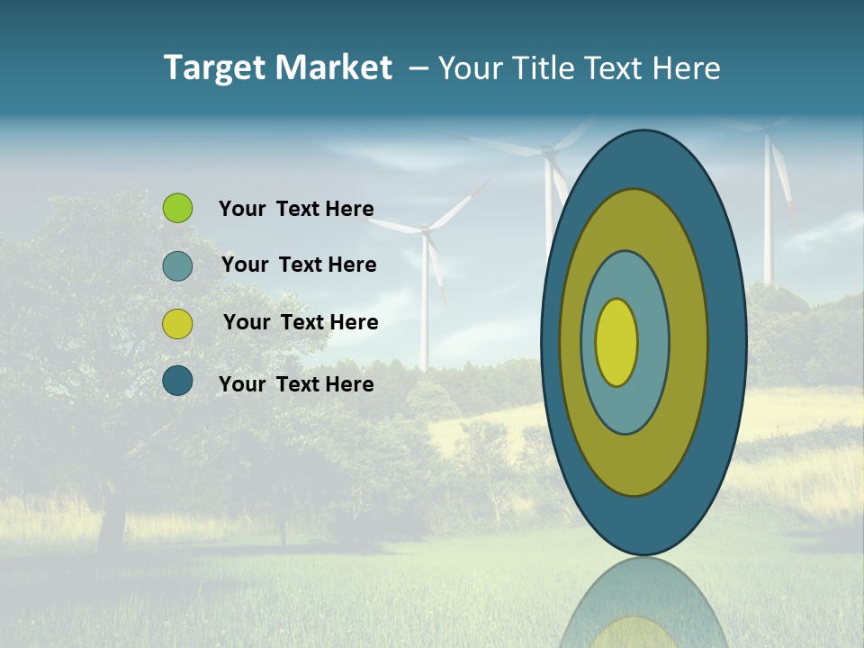 Rotor Electric Field PowerPoint Template
