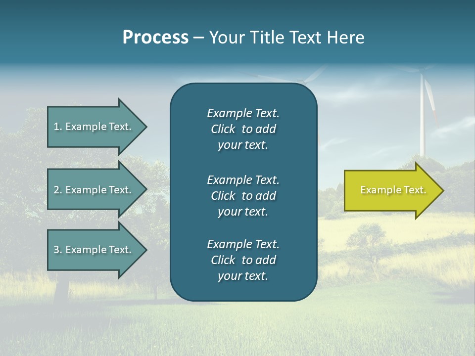 Rotor Electric Field PowerPoint Template