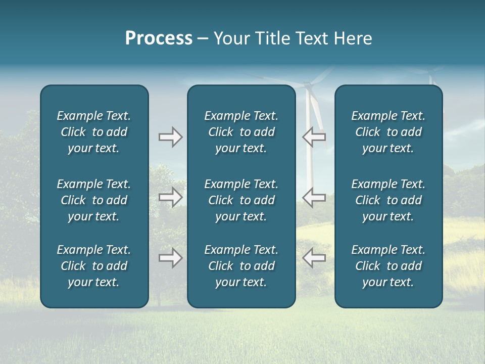 Rotor Electric Field PowerPoint Template
