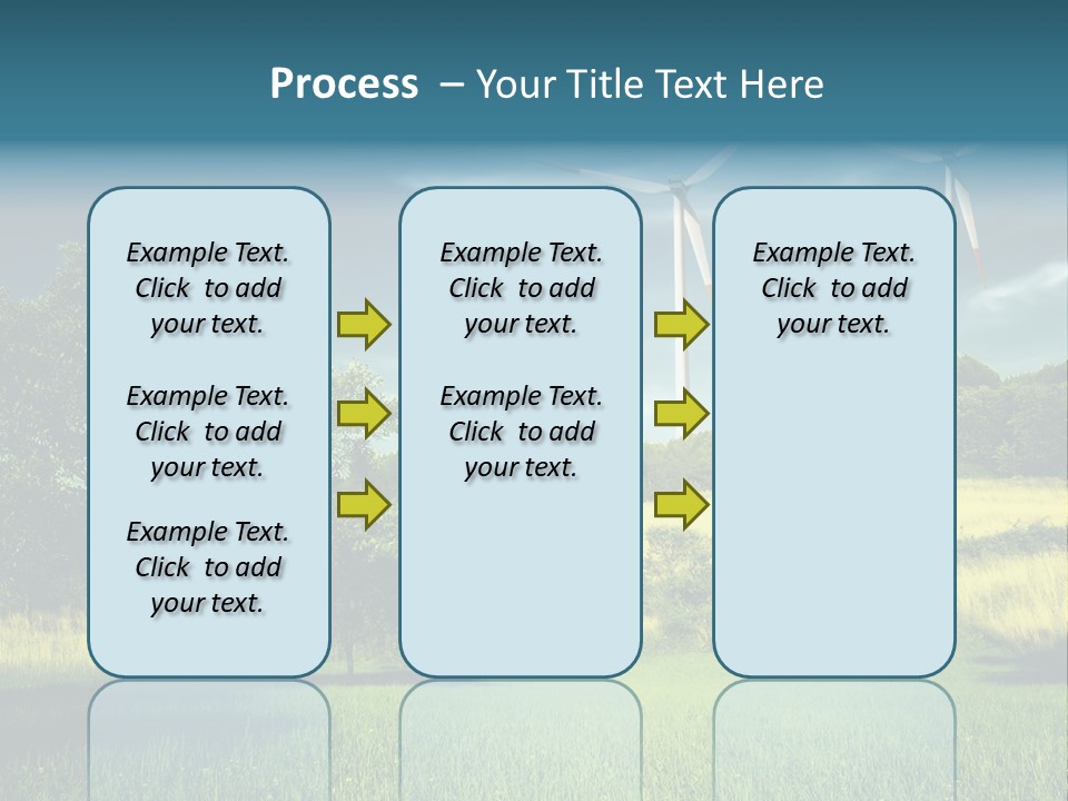 Rotor Electric Field PowerPoint Template