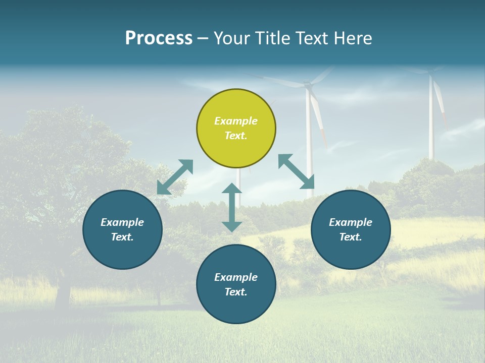 Rotor Electric Field PowerPoint Template