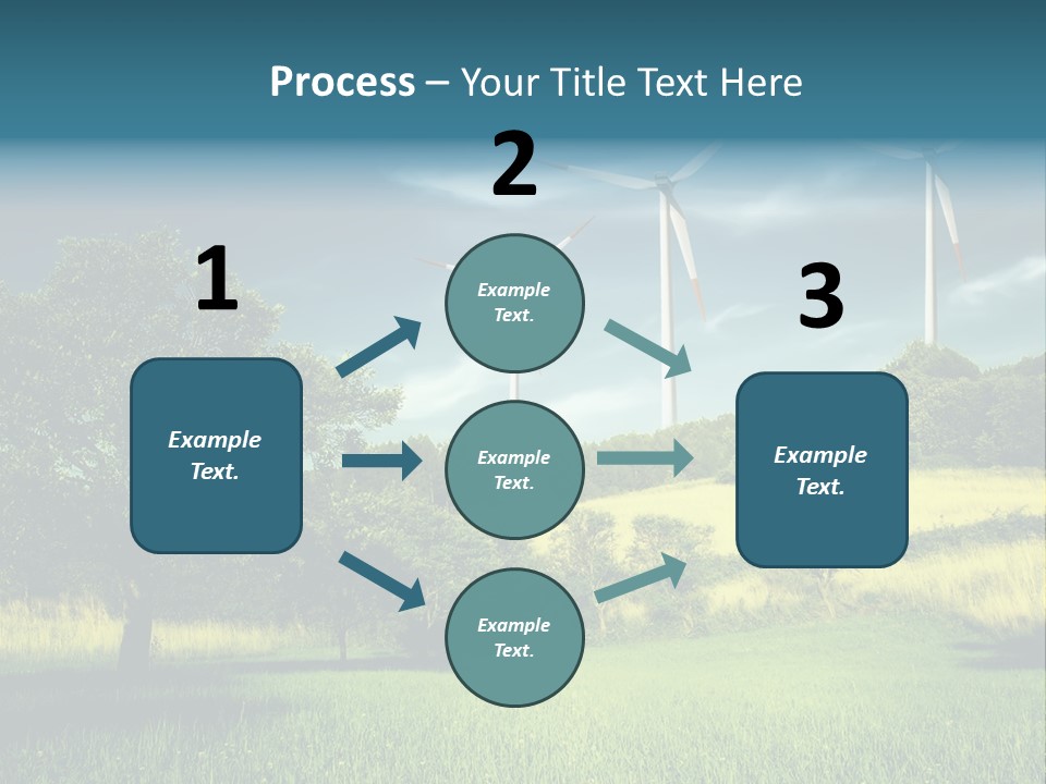Rotor Electric Field PowerPoint Template