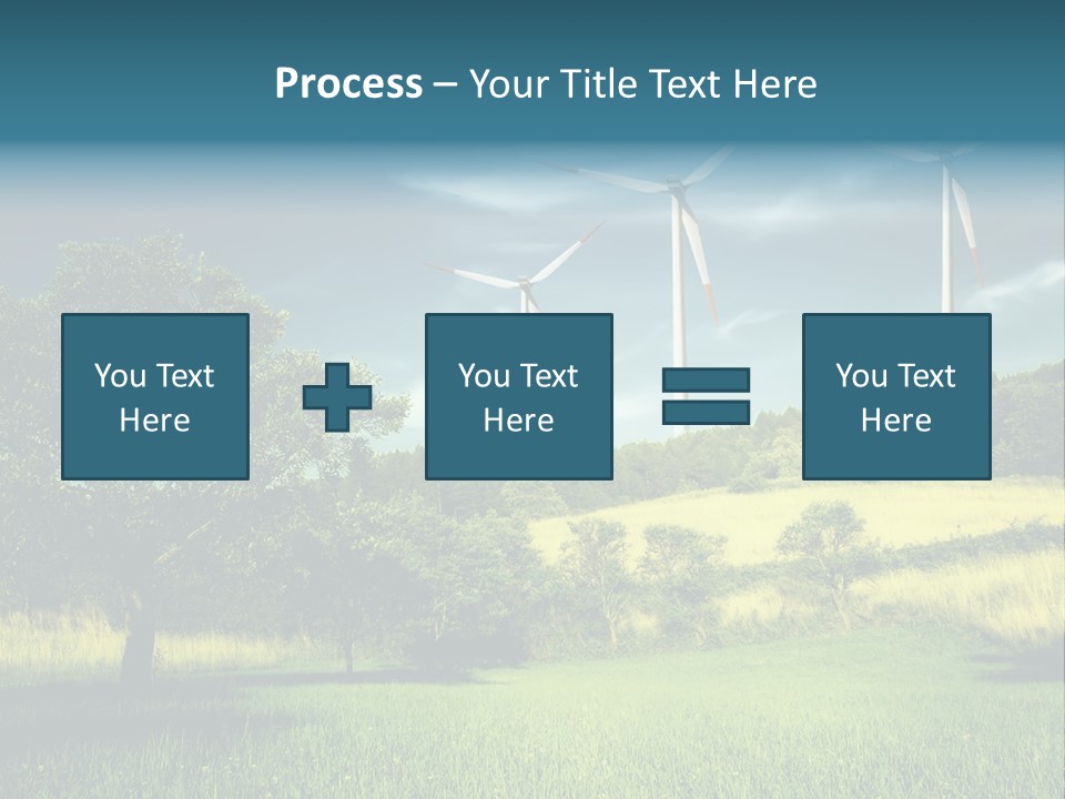 Rotor Electric Field PowerPoint Template