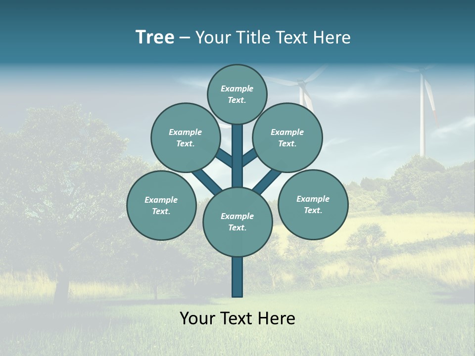 Rotor Electric Field PowerPoint Template