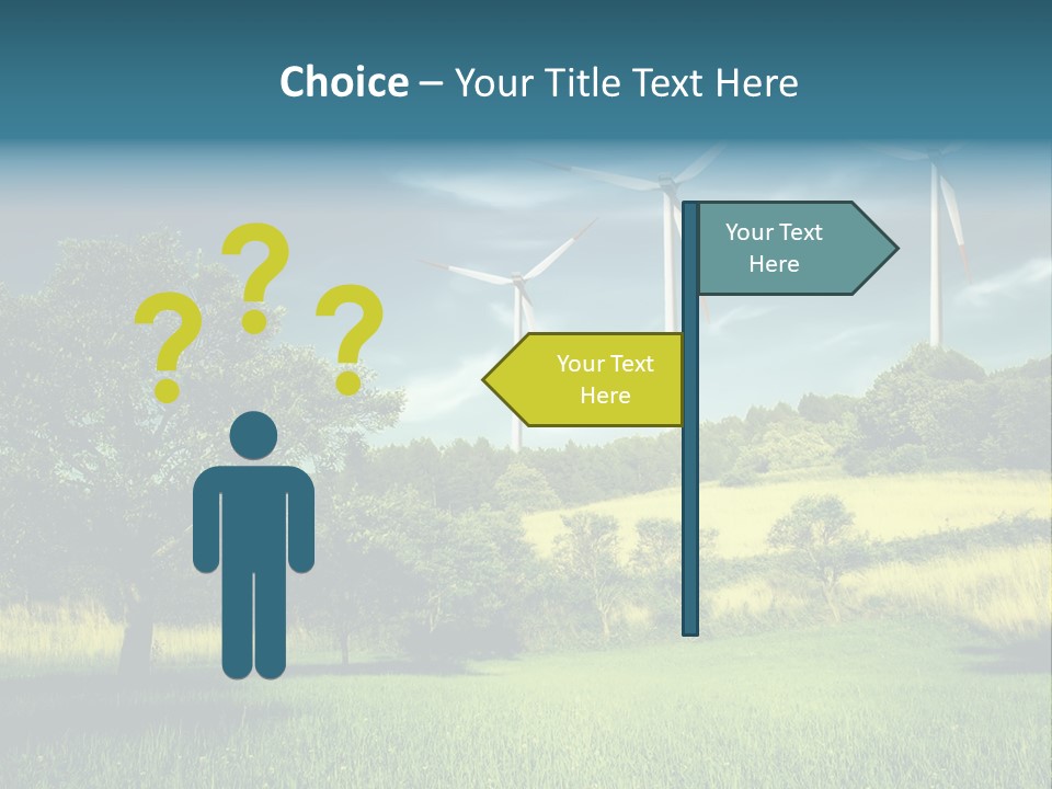 Rotor Electric Field PowerPoint Template