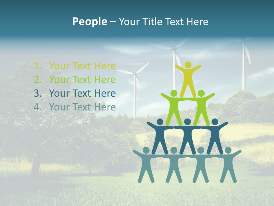 Rotor Electric Field PowerPoint Template