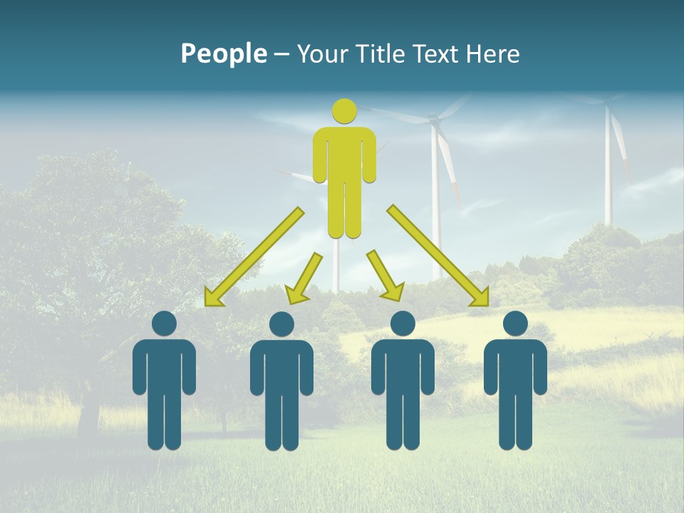 Rotor Electric Field PowerPoint Template