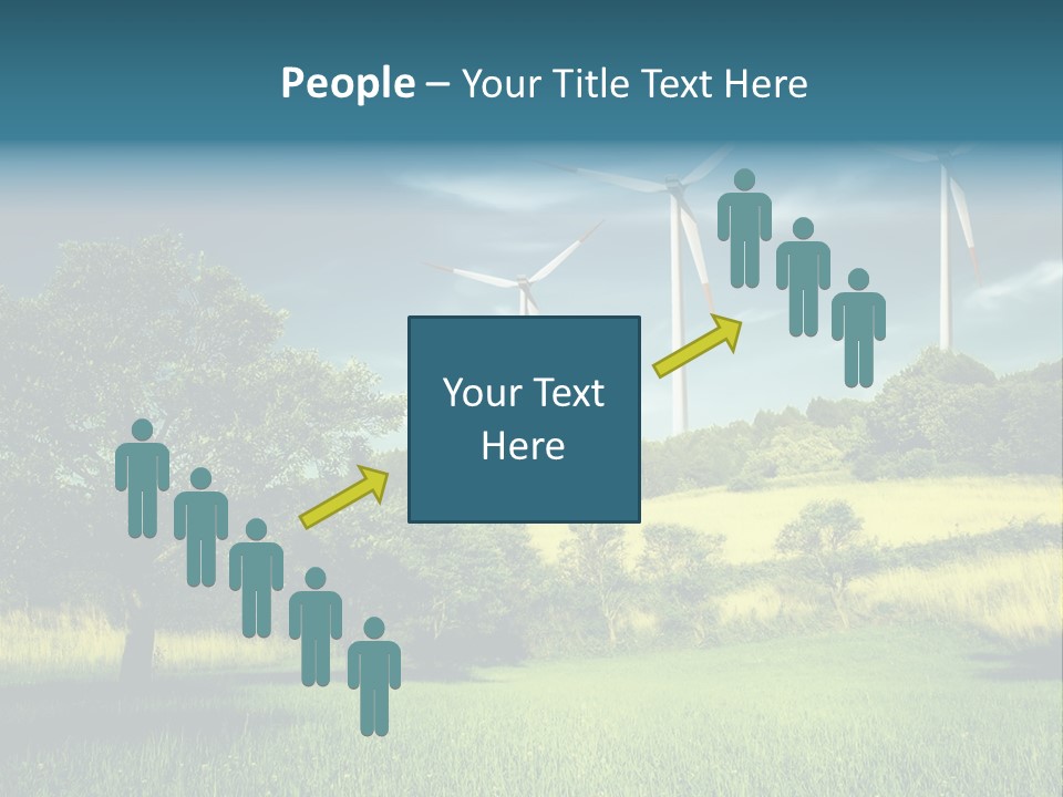 Rotor Electric Field PowerPoint Template