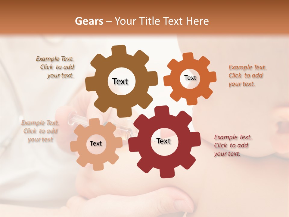 Child Clinic Drug PowerPoint Template