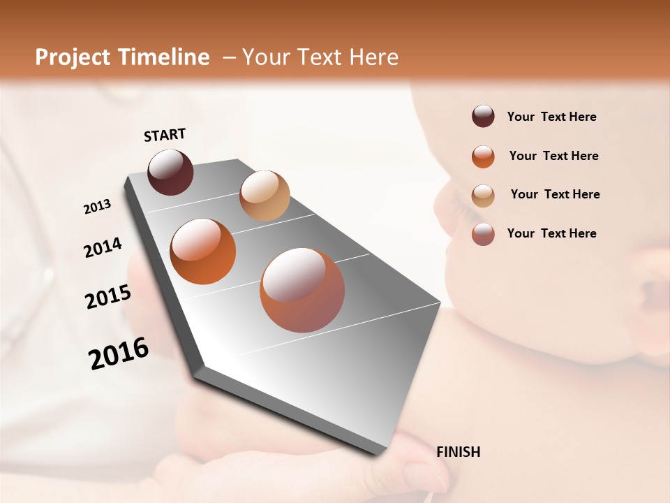 Child Clinic Drug PowerPoint Template