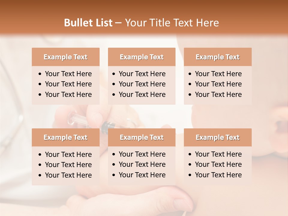 Child Clinic Drug PowerPoint Template