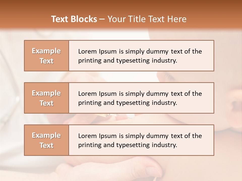Child Clinic Drug PowerPoint Template