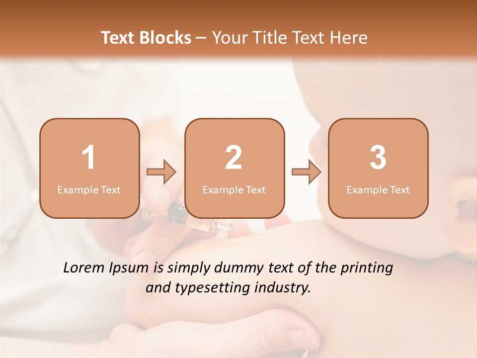 Child Clinic Drug PowerPoint Template