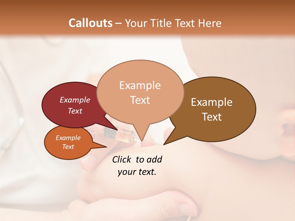 Child Clinic Drug PowerPoint Template