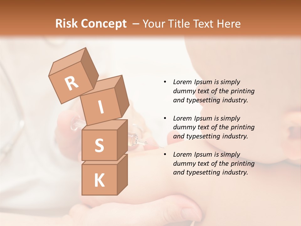 Child Clinic Drug PowerPoint Template