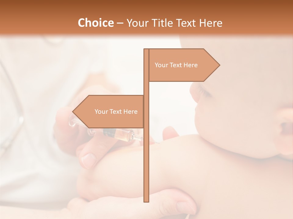 Child Clinic Drug PowerPoint Template