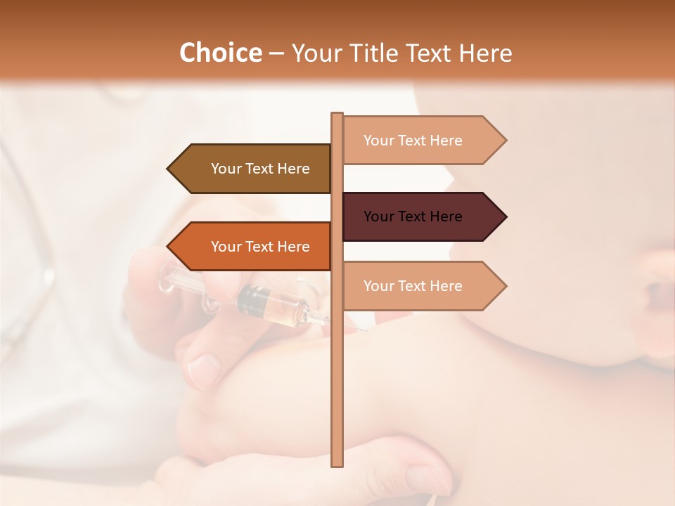 Child Clinic Drug PowerPoint Template