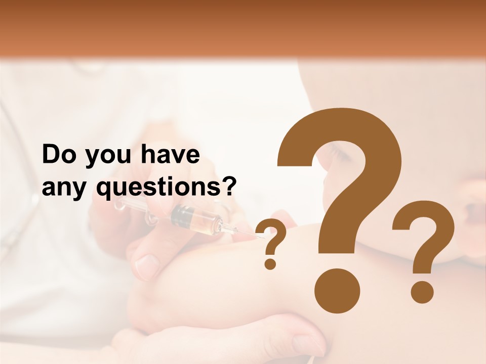 Child Clinic Drug PowerPoint Template