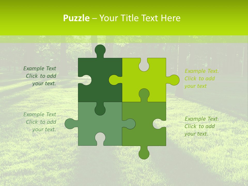 Low Backlit Rays PowerPoint Template