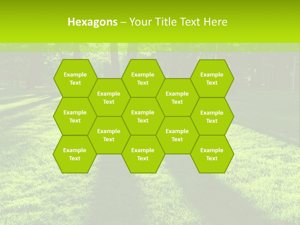 Low Backlit Rays PowerPoint Template