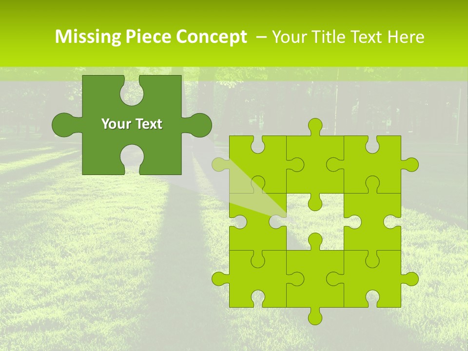 Low Backlit Rays PowerPoint Template