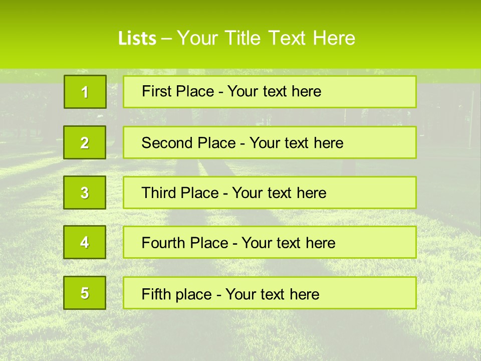 Low Backlit Rays PowerPoint Template