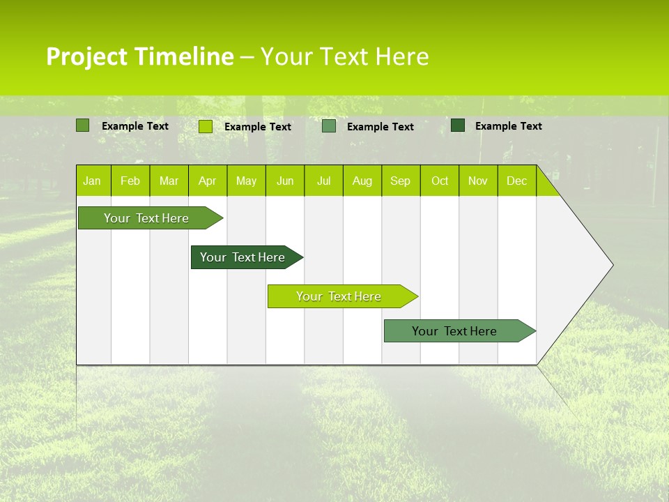 Low Backlit Rays PowerPoint Template