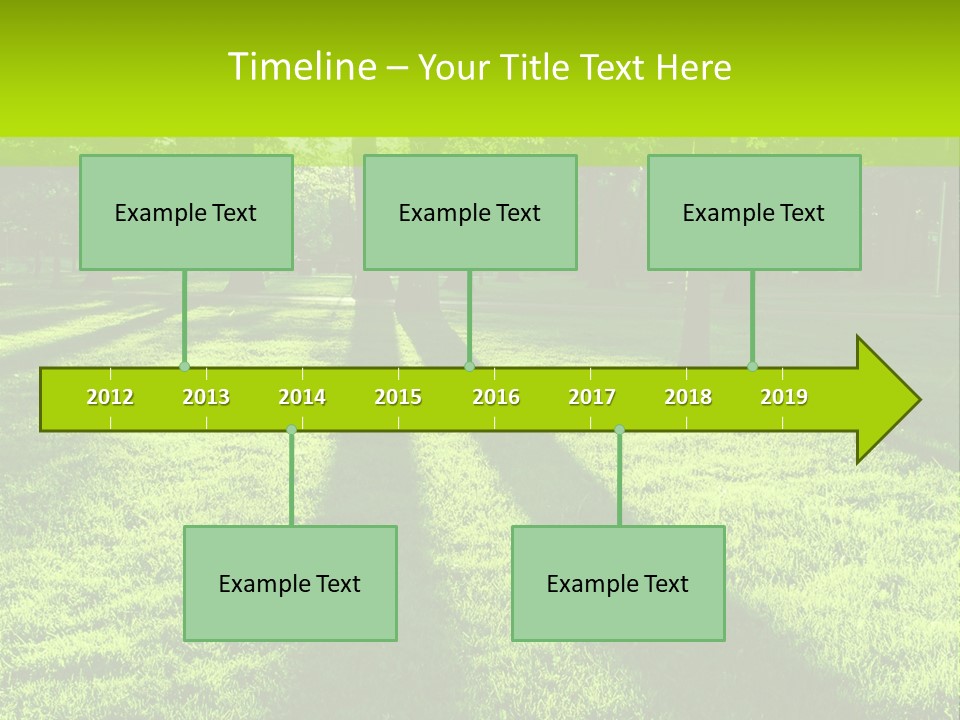 Low Backlit Rays PowerPoint Template