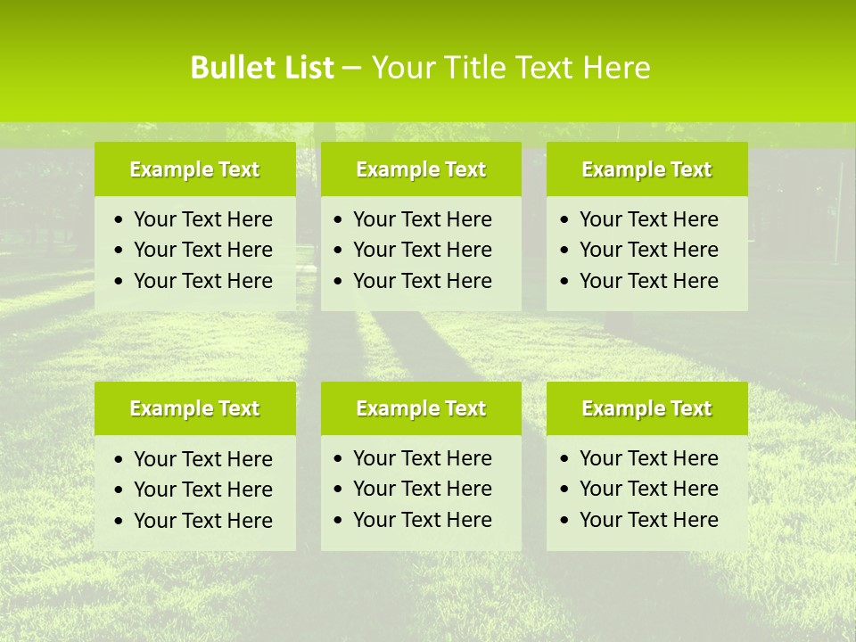 Low Backlit Rays PowerPoint Template