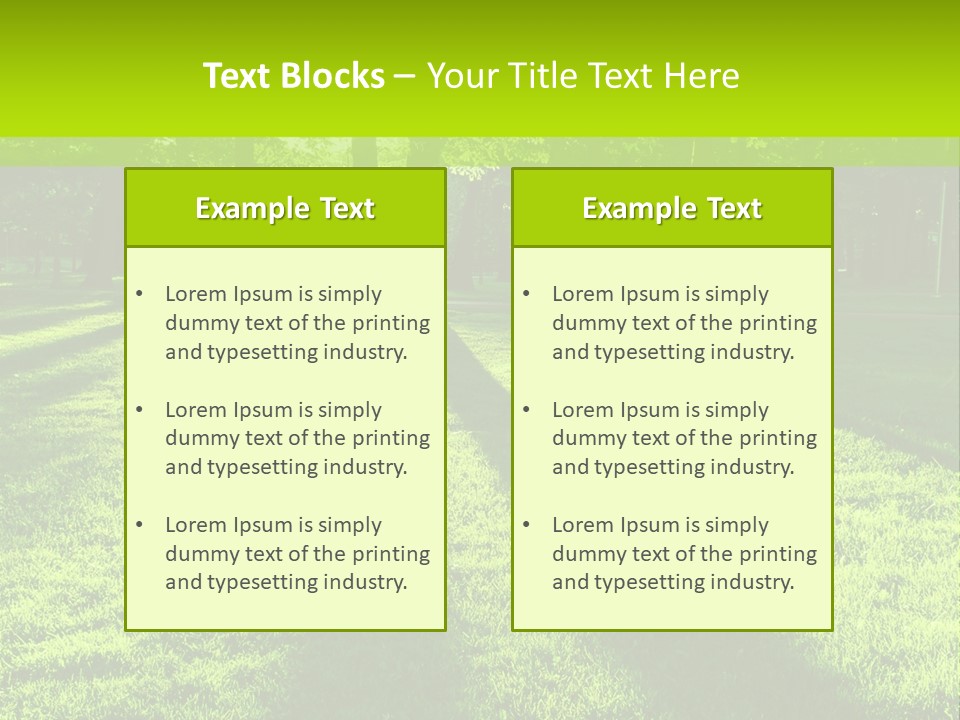 Low Backlit Rays PowerPoint Template