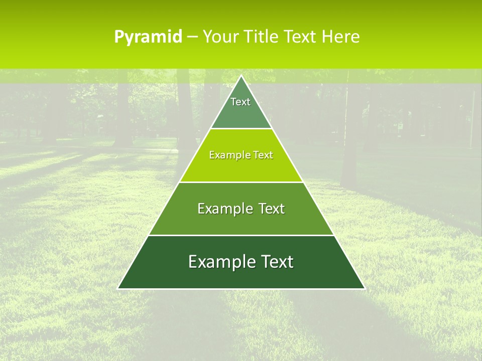 Low Backlit Rays PowerPoint Template