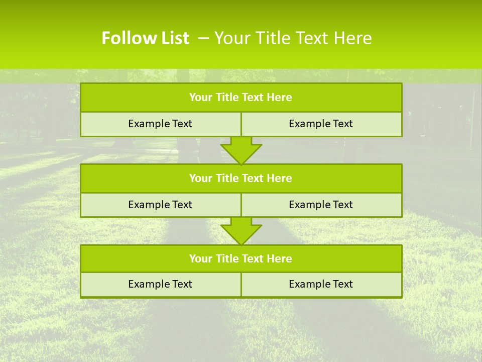 Low Backlit Rays PowerPoint Template