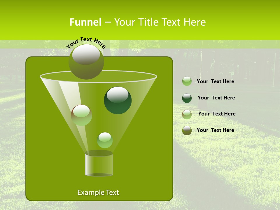Low Backlit Rays PowerPoint Template