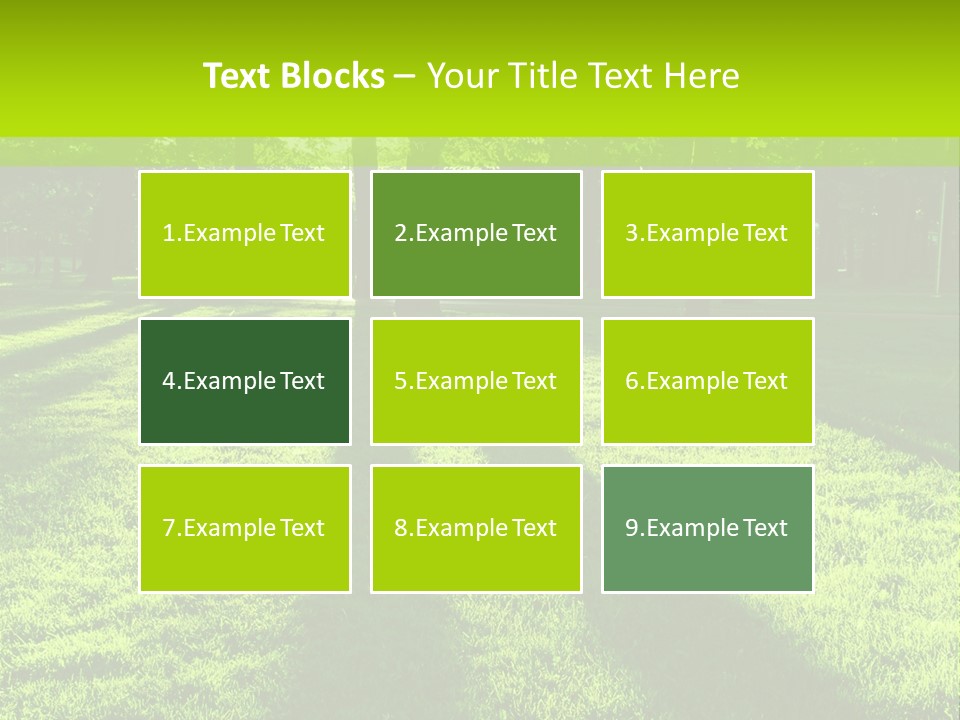 Low Backlit Rays PowerPoint Template