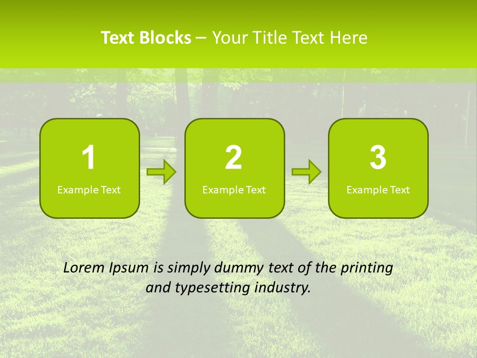 Low Backlit Rays PowerPoint Template