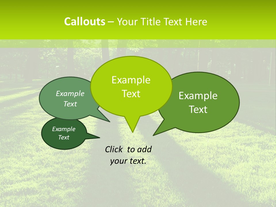 Low Backlit Rays PowerPoint Template