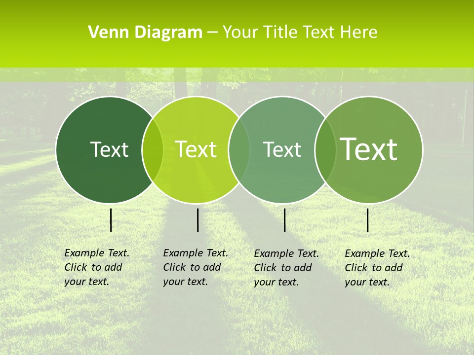 Low Backlit Rays PowerPoint Template