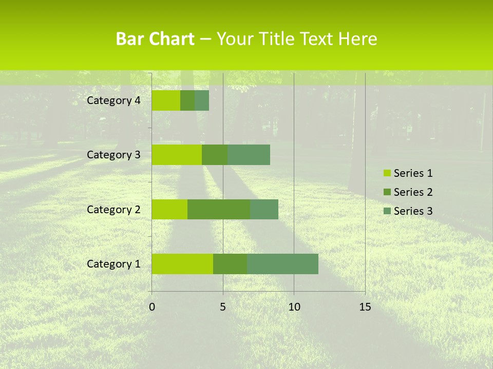 Low Backlit Rays PowerPoint Template