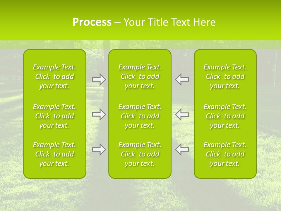 Low Backlit Rays PowerPoint Template