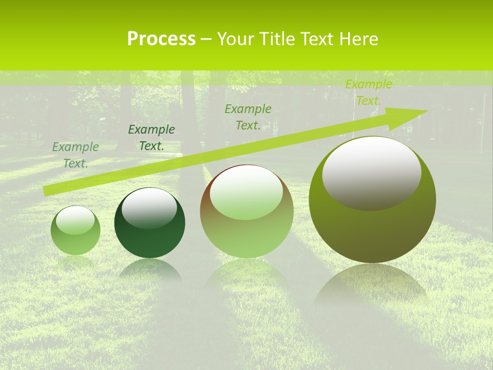 Low Backlit Rays PowerPoint Template