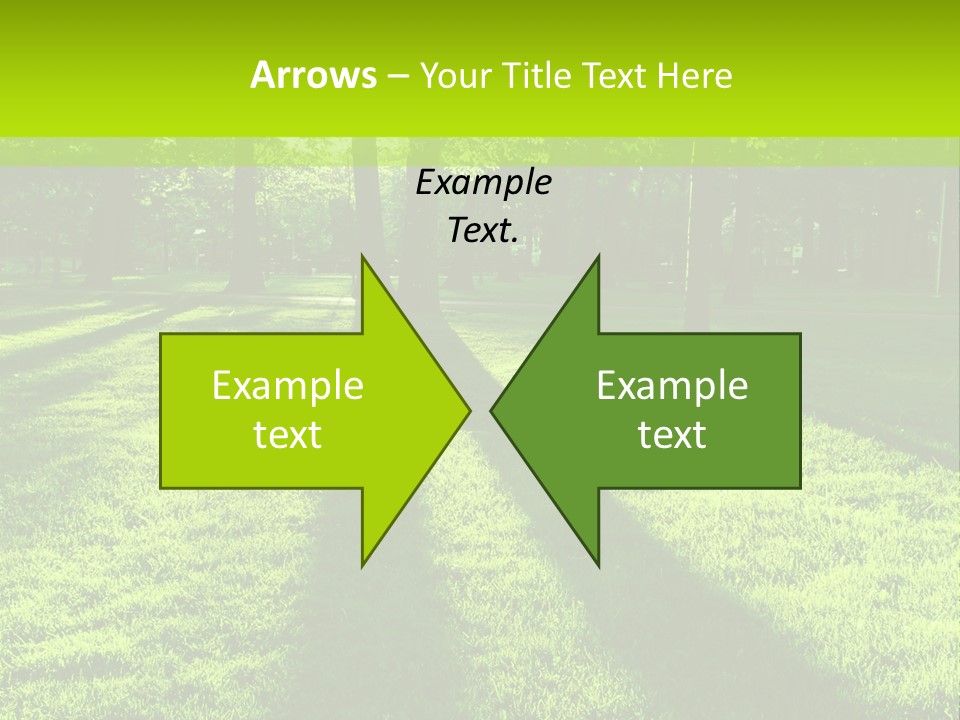 Low Backlit Rays PowerPoint Template